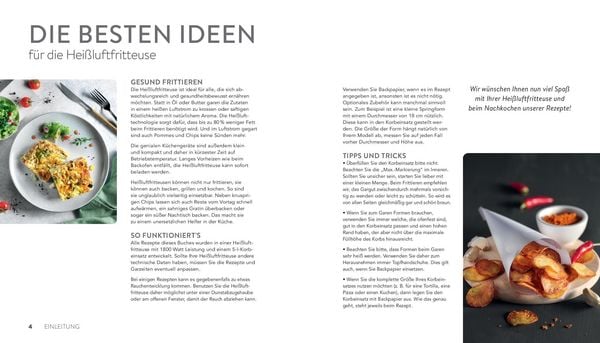 Produktbild: Die besten Rezepte f&uuml;r die Hei&szlig;luftfritteuse