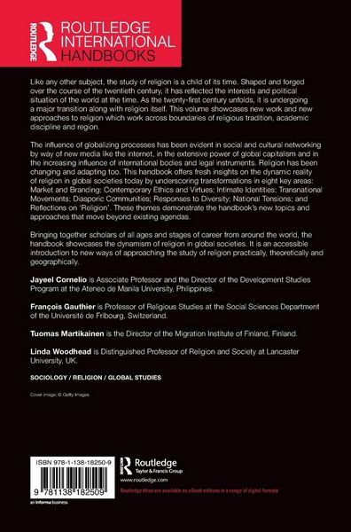Produktbild: Routledge International Handbook of Religion in Global Society