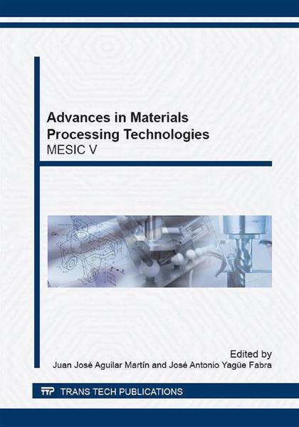 Produktbild: Advances in Materials Processing Technologies