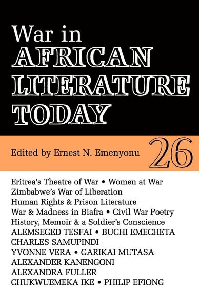 Produktbild: War in African Literature Today