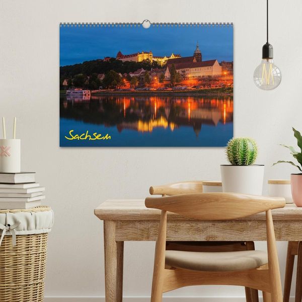Produktbild: Sachsen (Wandkalender 2026 DIN A3 quer), CALVENDO Monatskalender