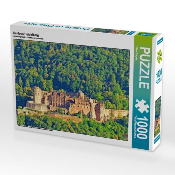 Produktbild: CALVENDO Puzzle Schloss Heidelberg 1000 Teile Puzzle quer | 1000 Teile Lege-Gr&ouml;&szlig;e 64 &times; 48 cm Foto-Puzzle f&uuml;r gl&uuml;ckliche Stunden