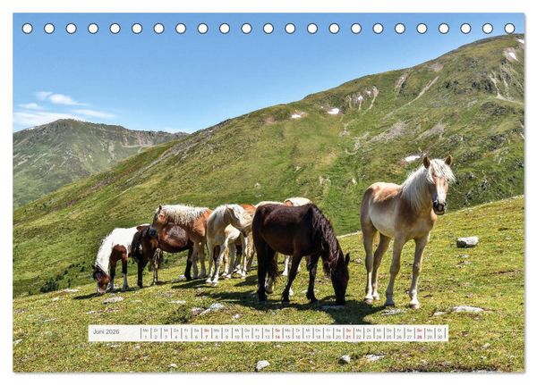 Produktbild: Sommer im Vinschgau (Tischkalender 2026 DIN A5 quer), CALVENDO Monatskalender