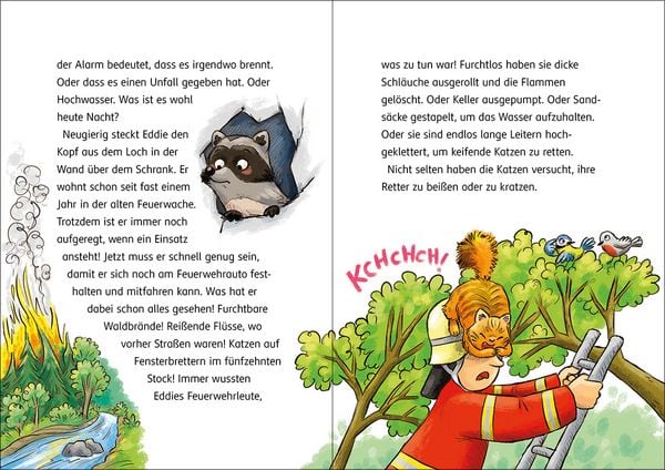 Produktbild: Die Tier-Feuerwehr (Band 1) - Ein Waschb&auml;r greift ein