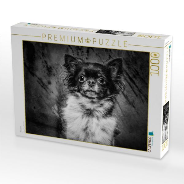 Produktbild: CALVENDO Puzzle Chihuahua | 1000 Teile Lege-Gr&ouml;&szlig;e 64x48cm Foto-Puzzle f&uuml;r gl&uuml;ckliche Stunden