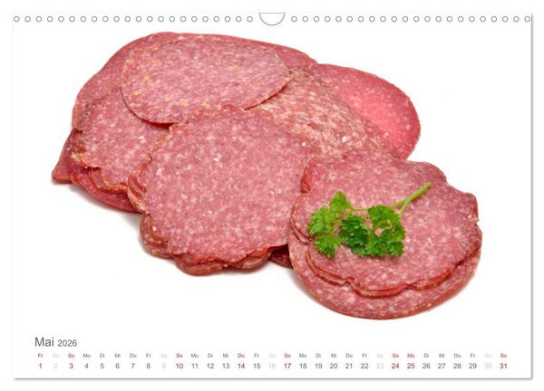 Produktbild: Alles Wurst (Wandkalender 2026 DIN A3 quer), CALVENDO Monatskalender