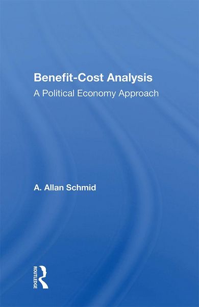 Produktbild: Benefit-cost Analysis
