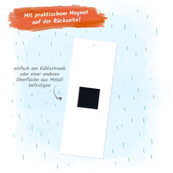 Produktbild: Tr&ouml;tsch Notizblock mit Stift und Magnet Krabbe