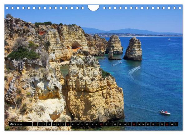 Produktbild: Algarve (Wandkalender 2026 DIN A4 quer), CALVENDO Monatskalender