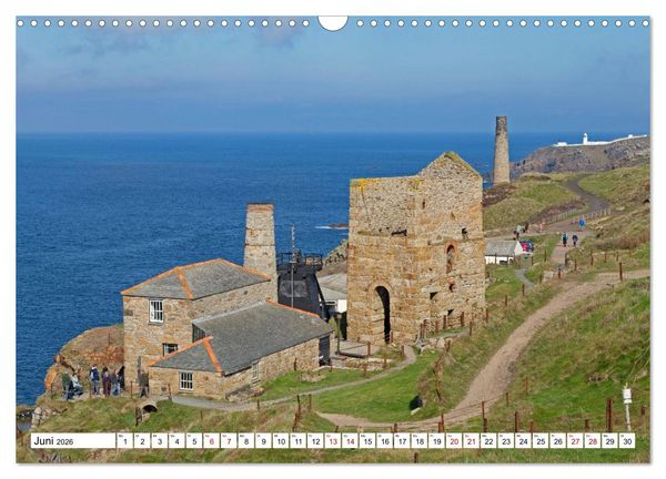Produktbild: Faszinierende Ansichten von Cornwall (Wandkalender 2026 DIN A3 quer), CALVENDO Monatskalender