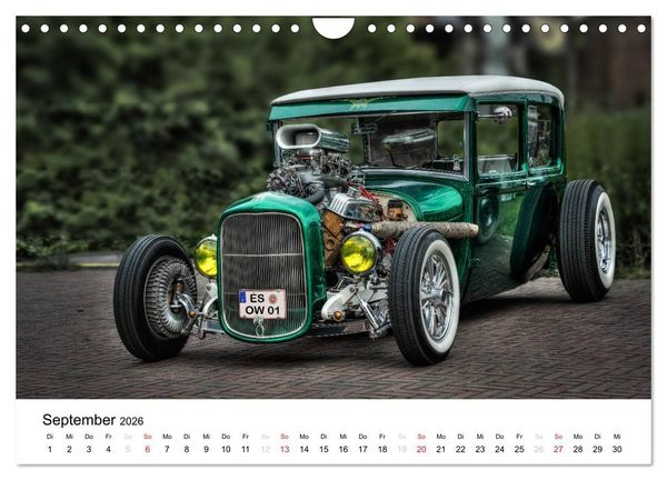 Produktbild: Custom Cars - M&auml;nnertr&auml;ume werden wahr (Wandkalender 2026 DIN A4 quer), CALVENDO Monatskalender