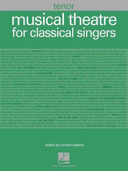 Produktbild: Musical Theatre for Classical Singers