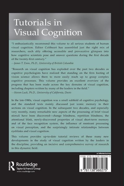 Produktbild: Tutorials in Visual Cognition