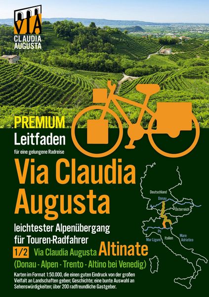 Produktbild: Rad-Route Via Claudia Augusta 1/2 "Altinate" PREMIUM