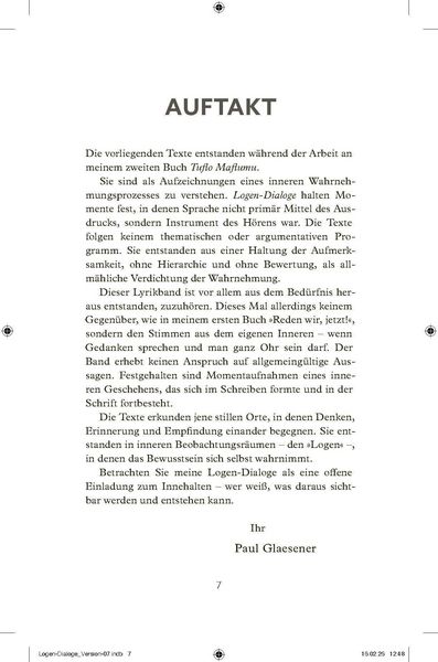 Produktbild: Innere Logen-Dialoge