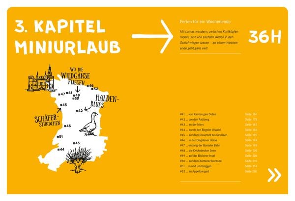 52 kleine & große Eskapaden am Niederrhein