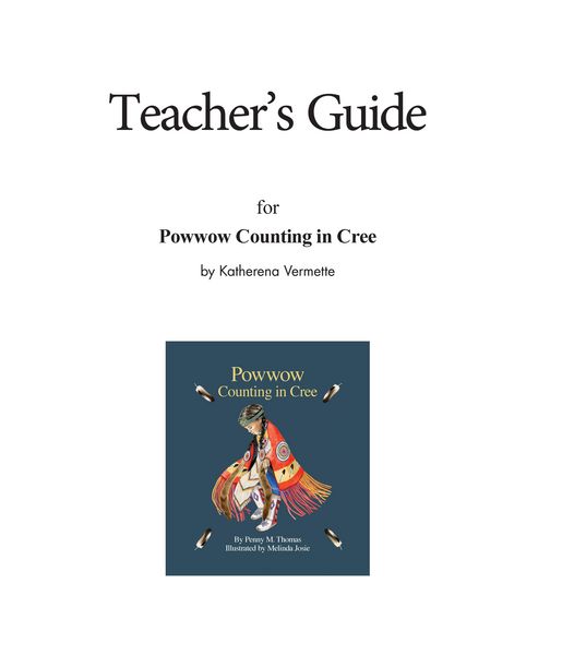Produktbild: Teacher's Guide for Powwow Counting in Cree