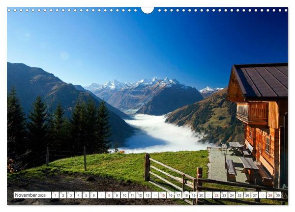Produktbild: In den Pinzgau einig`schaut (Wandkalender 2026 DIN A3 quer), CALVENDO Monatskalender