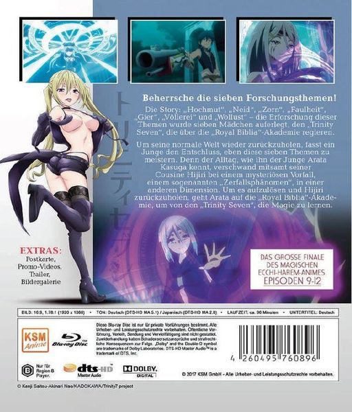 Produktbild: Trinity Seven Vol. 3 - Episoden 09-12