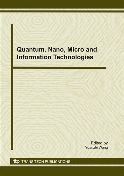 Produktbild: Quantum, Nano, Micro and Information Technologies