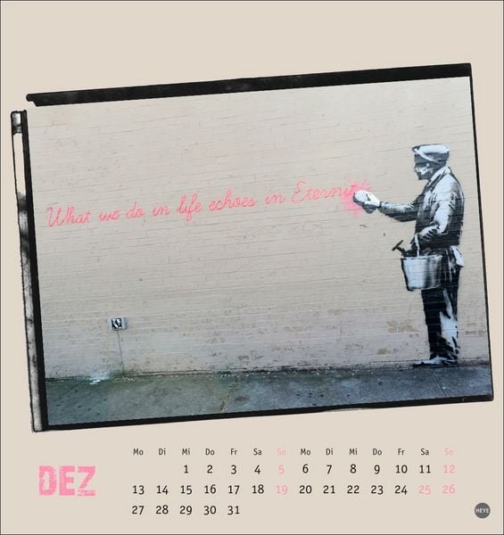 Produktbild: Banksy Postkartenkalender 2027