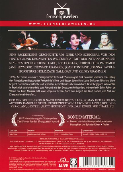 Produktbild: Im Feuer der Gef&uuml;hle - Die Komplette Miniserie [3 DVDs]