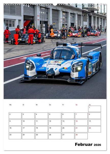 Produktbild: PROTOTYPE RACING am N&uuml;rburgring (hochwertiger Premium Wandkalender 2026 DIN A2 hoch), Kunstdruck in Hochglanz