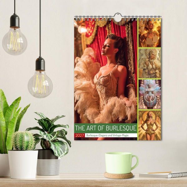 Produktbild: The Art of Burlesque (Wandkalender 2027 DIN A4 hoch), CALVENDO Monatskalender