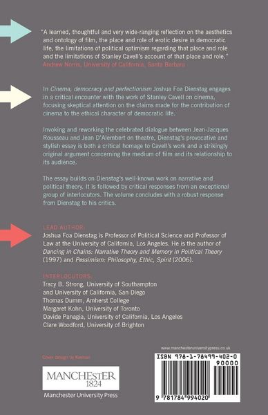 Produktbild: Cinema, democracy and perfectionism