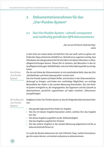 Produktbild: Kompakte Formulierungshilfen f&uuml;r die Dokumentation in der sozialen Betreuung