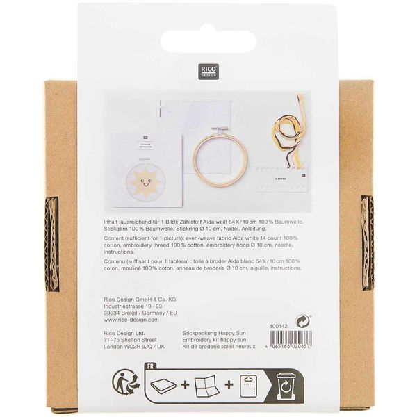 Produktbild: Stickpackung Happy Sun