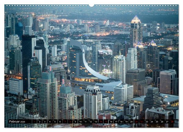 Produktbild: Bangkok - Thailand (Wandkalender 2026 DIN A2 quer), CALVENDO Monatskalender