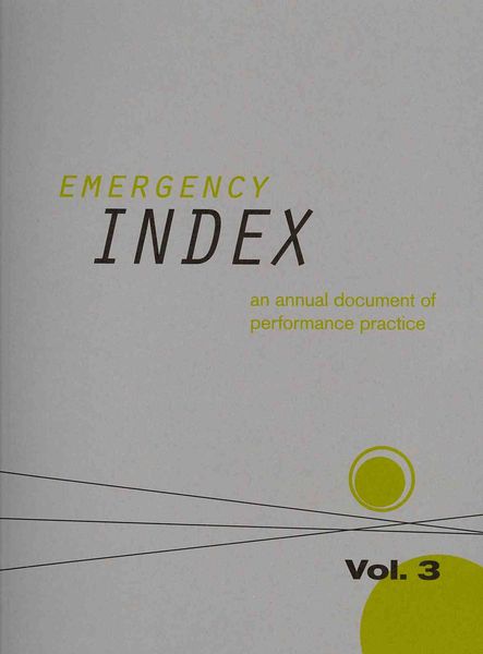 Produktbild: Emergency Index Vol. 3
