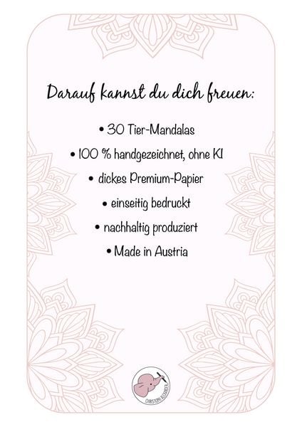 Produktbild: Mein Mandala Malbuch