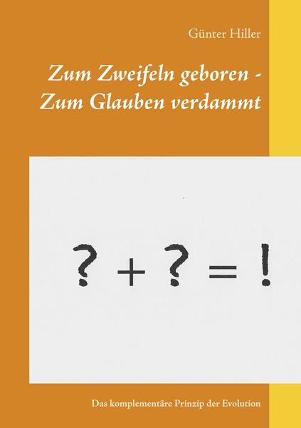 Produktbild: Zum Zweifeln geboren - Zum Glauben verdammt