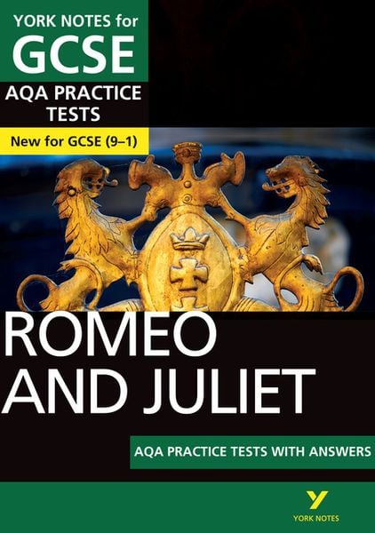 Produktbild: Romeo and Juliet AQA Practice Tests York Notes GCSE - for 2026, 2027 exams