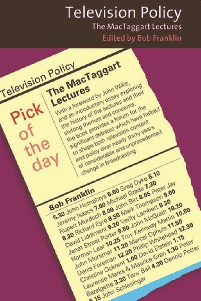 Produktbild: Television Policy