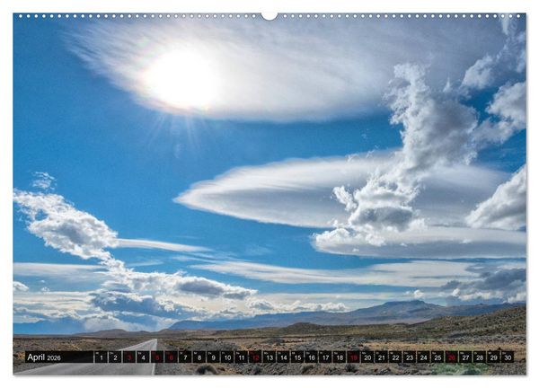 Produktbild: Patagonien und Feuerland (Wandkalender 2026 DIN A2 quer), CALVENDO Monatskalender