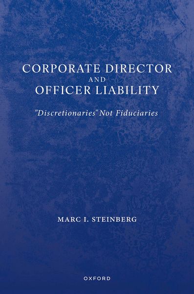 Produktbild: Corporate Director and Officer Liability
