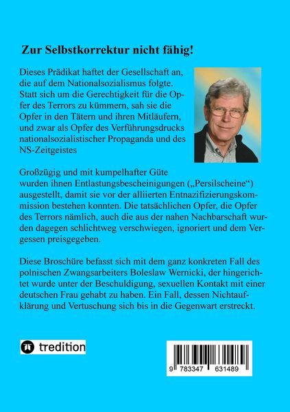 Produktbild: Auf Befehl des Reichsf&uuml;hrers-SS erh&auml;ngt: Boleslaw Wernicki -Geschichte - verdr&auml;ngt, aber unvergessen