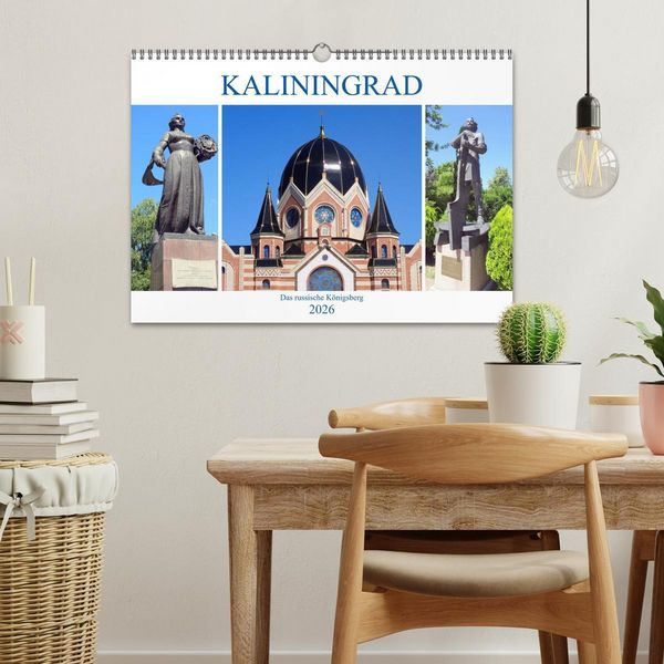 Produktbild: Kaliningrad - Das russische K&ouml;nigsberg (Wandkalender 2026 DIN A3 quer), CALVENDO Monatskalender