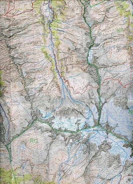 Produktbild: DAV Alpenvereinskarte 35/3 Zillertaler Alpen Ost 1 : 25 000 Wegmarkierung