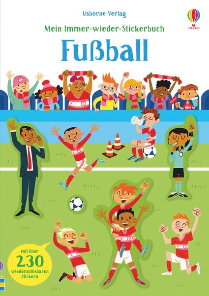 Produktbild: Mein Immer-wieder-Stickerbuch: Fu&szlig;ball