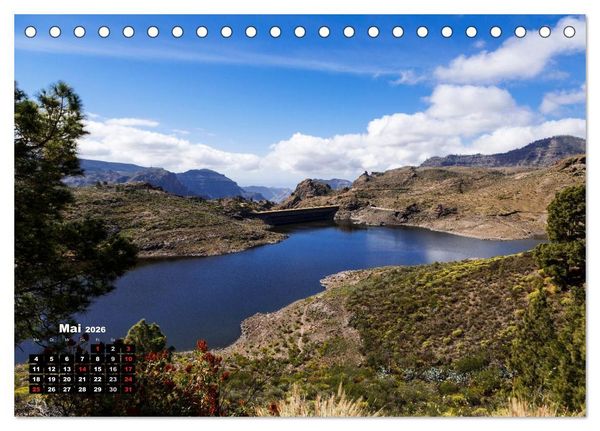 Produktbild: Auf Schusters Rappen... Gran Canaria (Tischkalender 2026 DIN A5 quer), CALVENDO Monatskalender