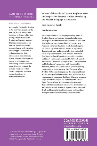 Produktbild: Post-Imperial Brecht