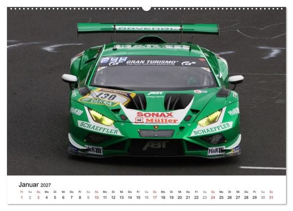 Produktbild: Motorsport aus Sant&rsquo;Agata (hochwertiger Premium Wandkalender 2027 DIN A2 quer), Kunstdruck in Hochglanz