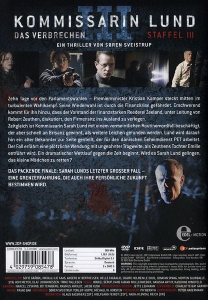 Produktbild: Kommissarin Lund - Staffel 3 [5 DVDs]