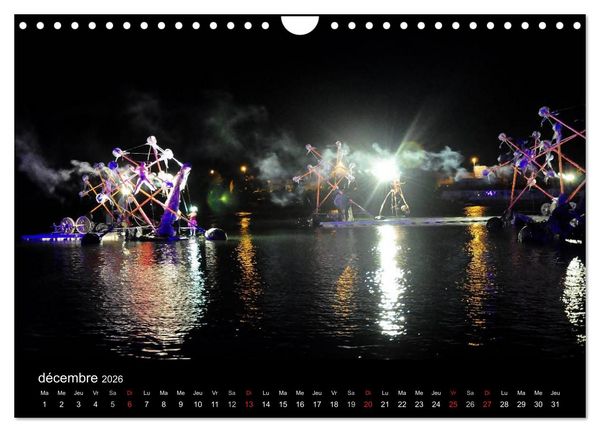 Produktbild: Lyon Magie de la lumi&egrave;re (Calendrier mural 2026 DIN A4 vertical), CALVENDO calendrier mensuel