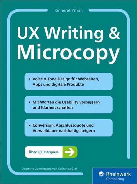 Produktbild: UX Writing u. Microcopy