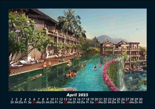 Produktbild: Bali 2025 Fotokalender DIN A5